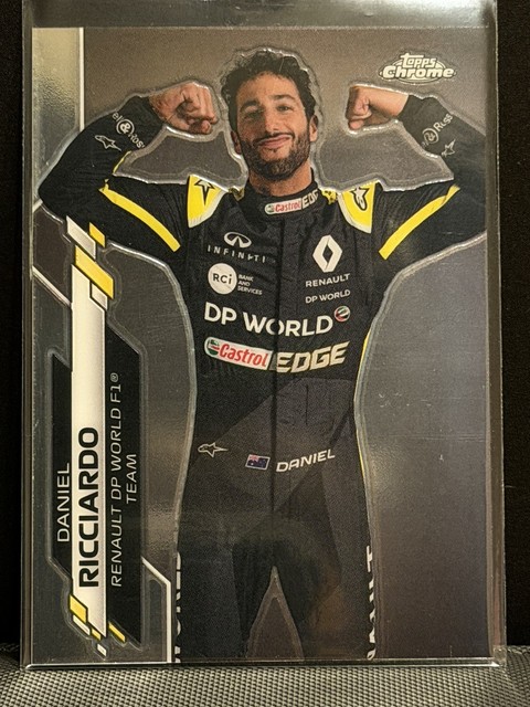 2020 Topps Chrome Formula 1 - F1 Racers Daniel Ricciardo #9 (RC)