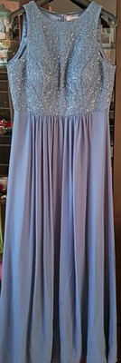 Abendkleid hellblau Vera Mont Gr. 42 neu