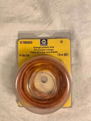 NAPA Belden 14 Gauge Primary Wire Orange 25 Ft 785503 Automotive Electrical