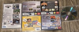 Sega Saturn Custom Game Lot - Guardian Heroes Shining Force 3 READ DESCRIPTION 