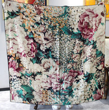 70 Cashmere 30 Silk Scarf 53'' Shawl Bandana petal Print Neckerchief Wrap new