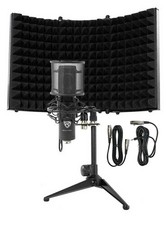Rockville RCM PRO Studio Condenser Microphone Isolation Shield