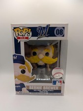 Funko Pop! MLB: BERNIE BREWER #08 Milwaukee Brewers Mascot Baseball