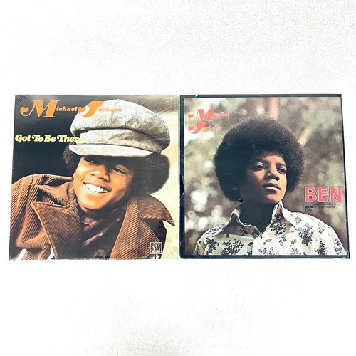 (2) SEALED LP's - Michael Jackson "Ben", "Got To Be There" Orig 1970's Pressings