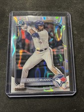 2025 Bowman - Chrome Prospects Charles McAdoo #BCP-150 Lava Refractor /399 (RC)