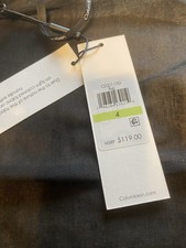 Size 4 Calvin Klein Faux Suade Like Material Beautiful Tan Color