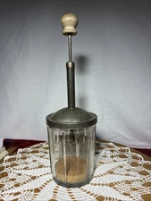 Vintage Lorraine Metal Mfg. Co NYC Nut Food Chopper 11 Inches All Mechanisms Wk