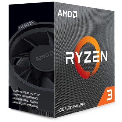 AMD Ryzen 3 4100 Retail Wraith Stealth Am4/4 Core/Ghz/6Mb/65W 100-100000510BOX