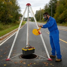 Confined Space Tripod Kit Confined Space Rescue Tripod Rescue Tripod Kit ﻿180kg