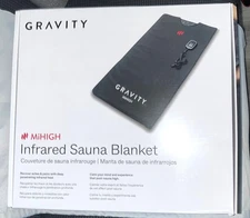 MiHIGH Gravity Portable Infrared Sauna Blanket, Eco-Friendly, Unisex, 180cm long