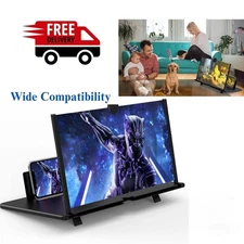 Screen Magnifier for Cell phone 2025 Newest Version 3D HD Video Phone Amplifier