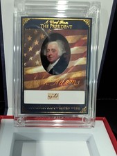 2025 A Word From Potus John Adams Authentic HandWritten Word