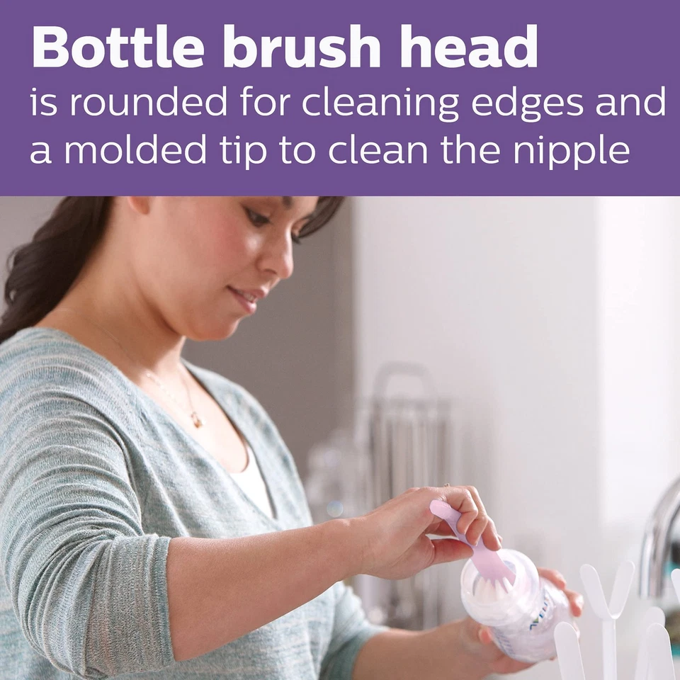 Подарочный набор натуральная детская бутылочка розовый 3 x 4 унции 1 x 9 унций SCD838 | 03 роскошь - Изображение 4 из 4