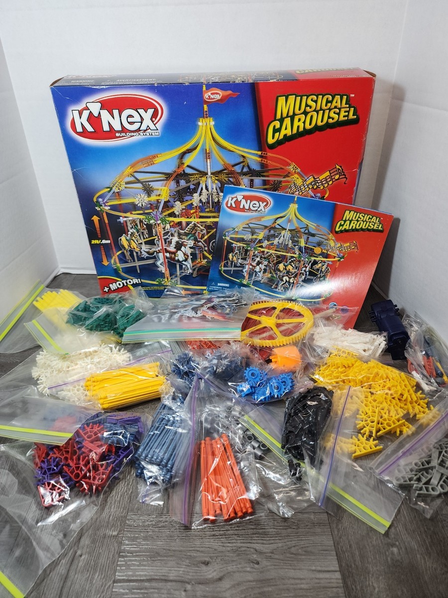 K'Nex Musical Carousel Set 13071 Motorized Retired 2006 | eBay