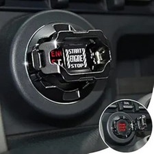 Push Start Button Cover, Car Engine Start Stop Button Color: A-Mechanic-Black