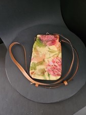 Patricia Nash Framed Pouch Zippered Wallet Crossbody Seashell By Sea