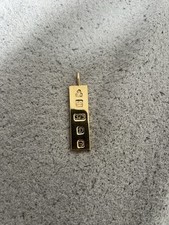 15g 9carat  Gold Ingot 1705.92 per troy oz