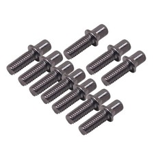 10 Pieces Drum Tension Rods Smooth Deep Thread Strong Short Screws Percussion...