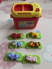 Leap Frog Farm Animal Mash Up with 6 Animals Sounds Tested Works Mix Toddler Toy