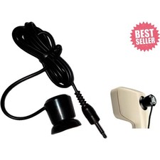 Telephone Pick-up Coil With Suction Cup Features Record Telephone Conversat...