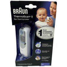Braun ThermoScan 5 Ear Thermometer IRT6500 New Professional Technology