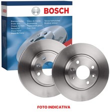 COPPIA DISCHI FRENO ANT BOSCH CITROEN C4 CACTUS 1.6 HDI 100 73KW 14> 0986478847