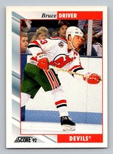#251 1992-93 Score Bruce Driver New Jersey Devils