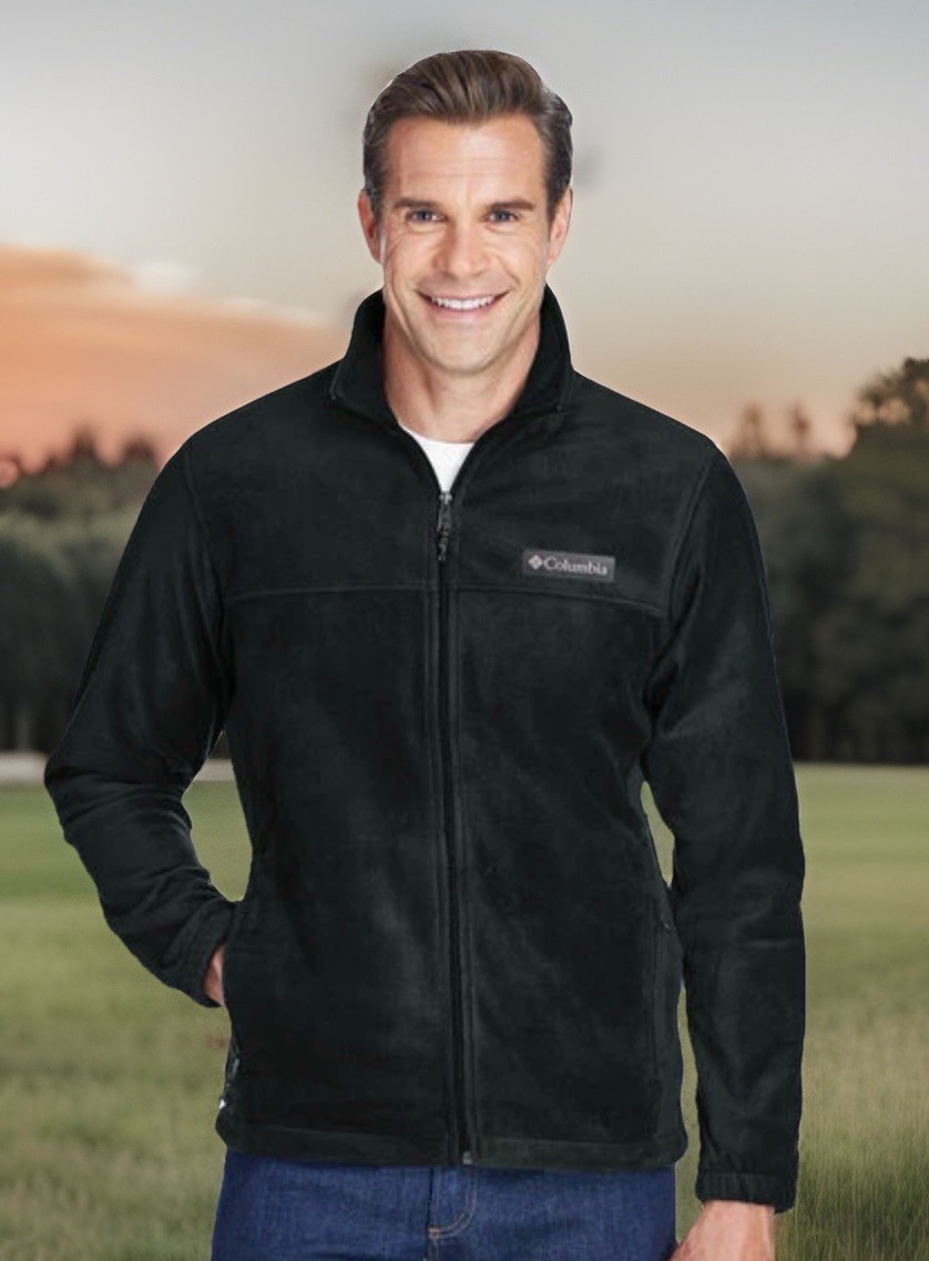 Columbia Steens Mountain Full-Zip Fleece Jacket Mens 2XL New Fast Ship