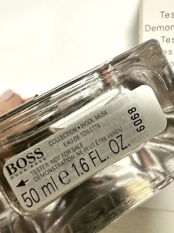 Туалетная вода для мужчин Hugo Boss WOOL MUSK 50 мл 1,6 унции новая - Изображение 4 из 4