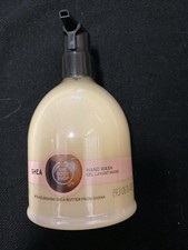 THE BODY SHOP SHEA HAND WASH with PUMP NEW HTF 9.3 Fl Oz US SELLER RARE