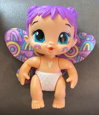 Baby Alive Glo Pixies Plum Rainbow Wings Glow in the Dark Purple W101
