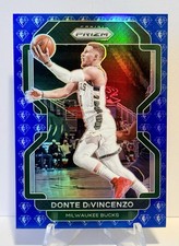 Donte DiVincenzo 2021-22 Prizm NBA 75th Anniversary Prizm #88 Warriors SSP