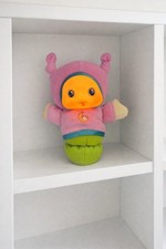 Lullaby Gloworm Hasbro Playskool 2011 GLOW WORM Pink Lights Up Plays Music Worki