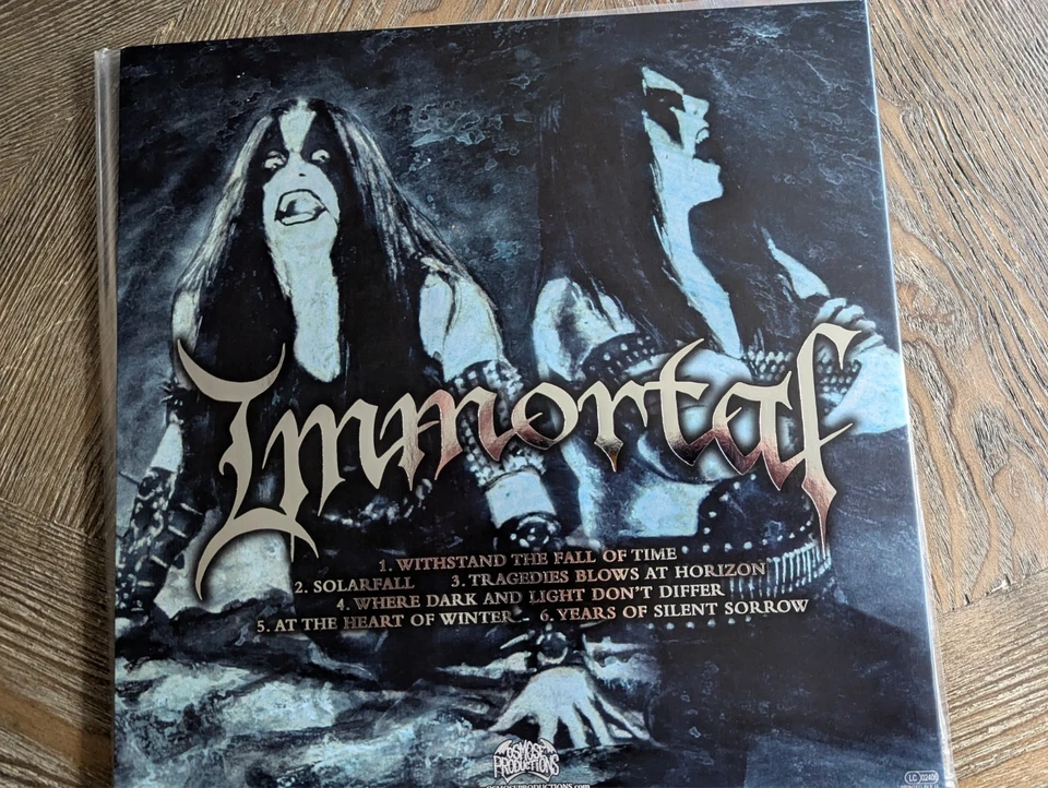 бессмертный в сердце зимы lim фольга тисненый зеленый мрамор lp черный металл - Изображение 2 из 2