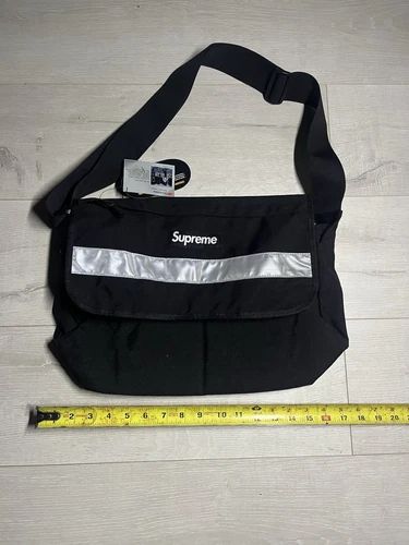 Sac messager Supreme Hi Vis noir Fw14