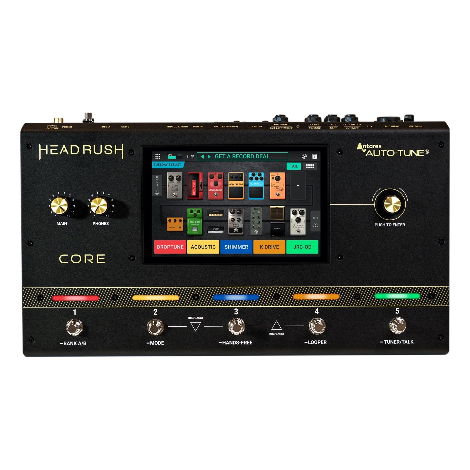 Headrush Core Guitar FXAMP Modelerвокальный процессор 111090₽