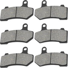 Semi-Metallic Front  Rear Brake Pads Set for Harley Touring FLHX Street Glide 2