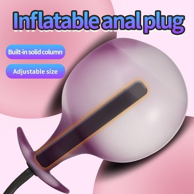 Latex Inflatable Plug Extreme Spreader Dilator Expander Speculum for Man  Woman
