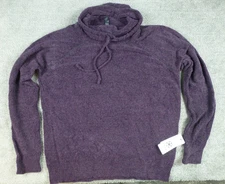 GAIAM Women Purple Turtleneck Sweater Greenwich Uptown Lounge XL NWT Soft