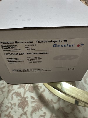 LED-Spot LS4 Einbaumontage