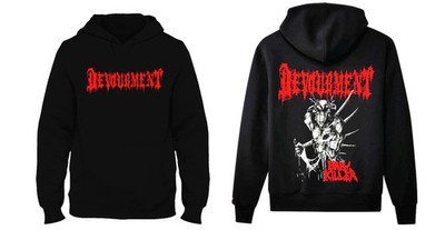 NEW Devourment Band Logo Hoodie Black Size S-3XL Shirt
