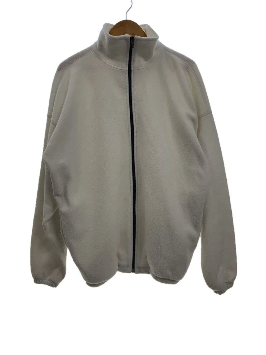 BALENCIAGA Altro Giacca Pile S Poliestere Bianco con Macchie e Pillole