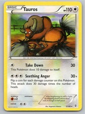 2016 POKEMON TAUROS GENERATIONS 57/83 R NM A90927 FREE S&H