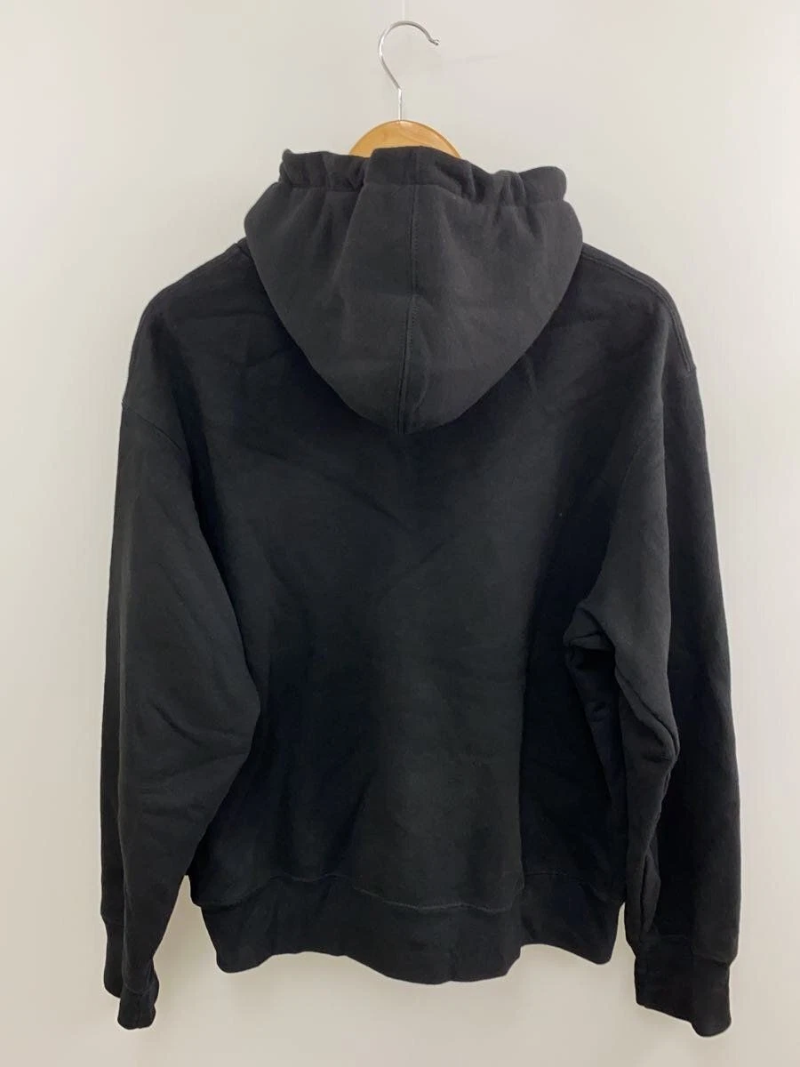 Felpa Supreme Zip con Cappuccio 24FW Small Box Up S Cotone Nero Usata