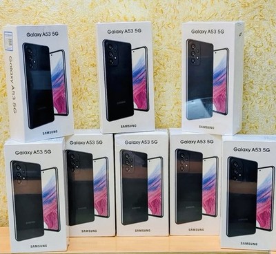 Samsung Galaxy A53 5G -128GB-schwarz (entsperrt) - Dual SIM**Brandneu Open Box**