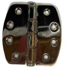 GemLux, Marine Polished Stainless Steel Hinge 4" x 4" FH-162502-TM