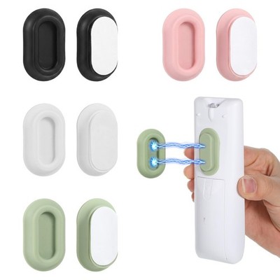4 Pcs Remote Control Holder, Self-Adhesive Remote Control Organizer for TV, F...