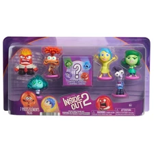  INSIDE OUT 2  Collectible Disney Pixar 7 Piece FIGURE SET New  Surprise Inside