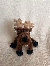 Ganz Webkinz Reindeer HM137 NO CODE Retired Plush Smoke/Pet Free