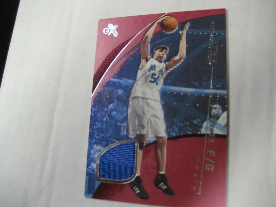 2001-02 Fleer Skybox MIKE MILLER EX Game Authentic Worn Jersey #36 02/36 - Image 3 of 4